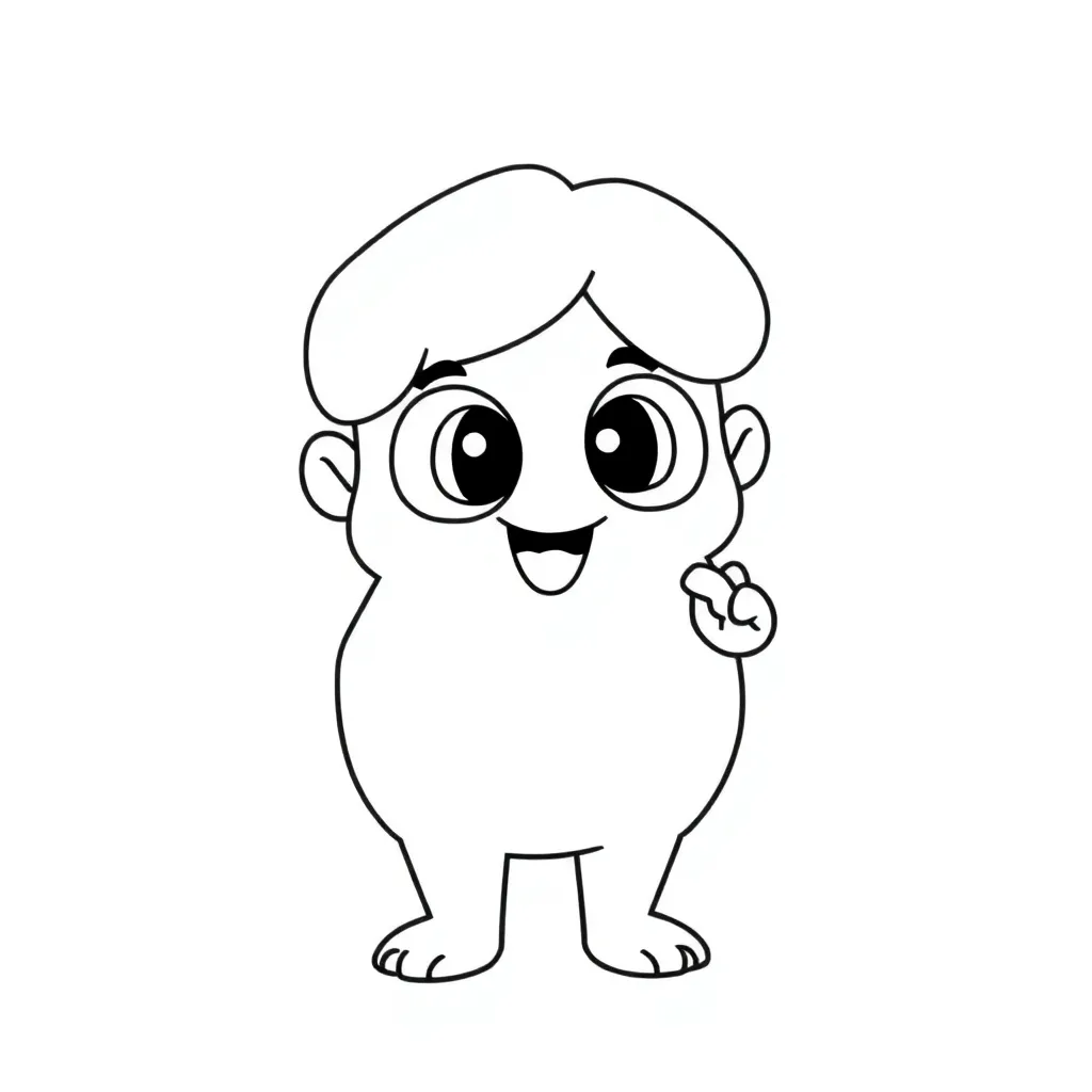 Feuille de coloriage pour enfants