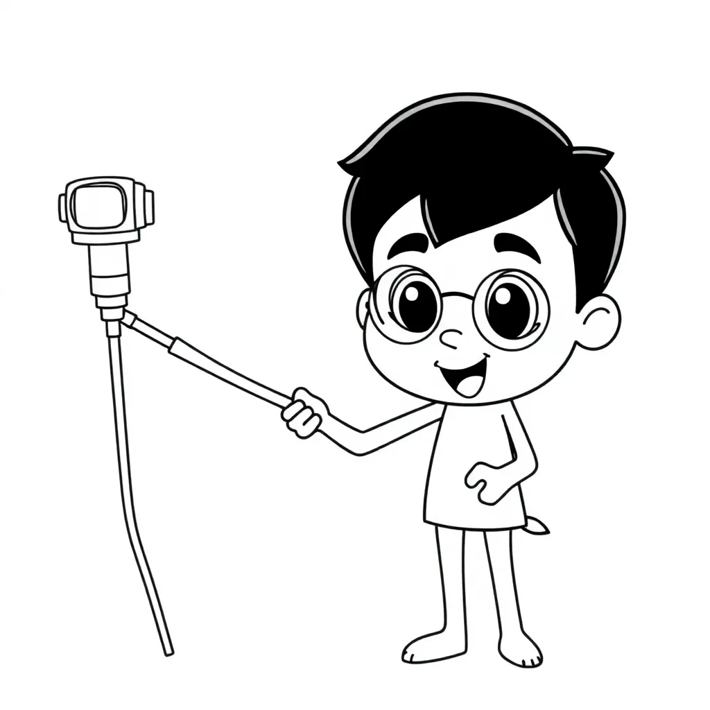 Feuille de coloriage pour enfants