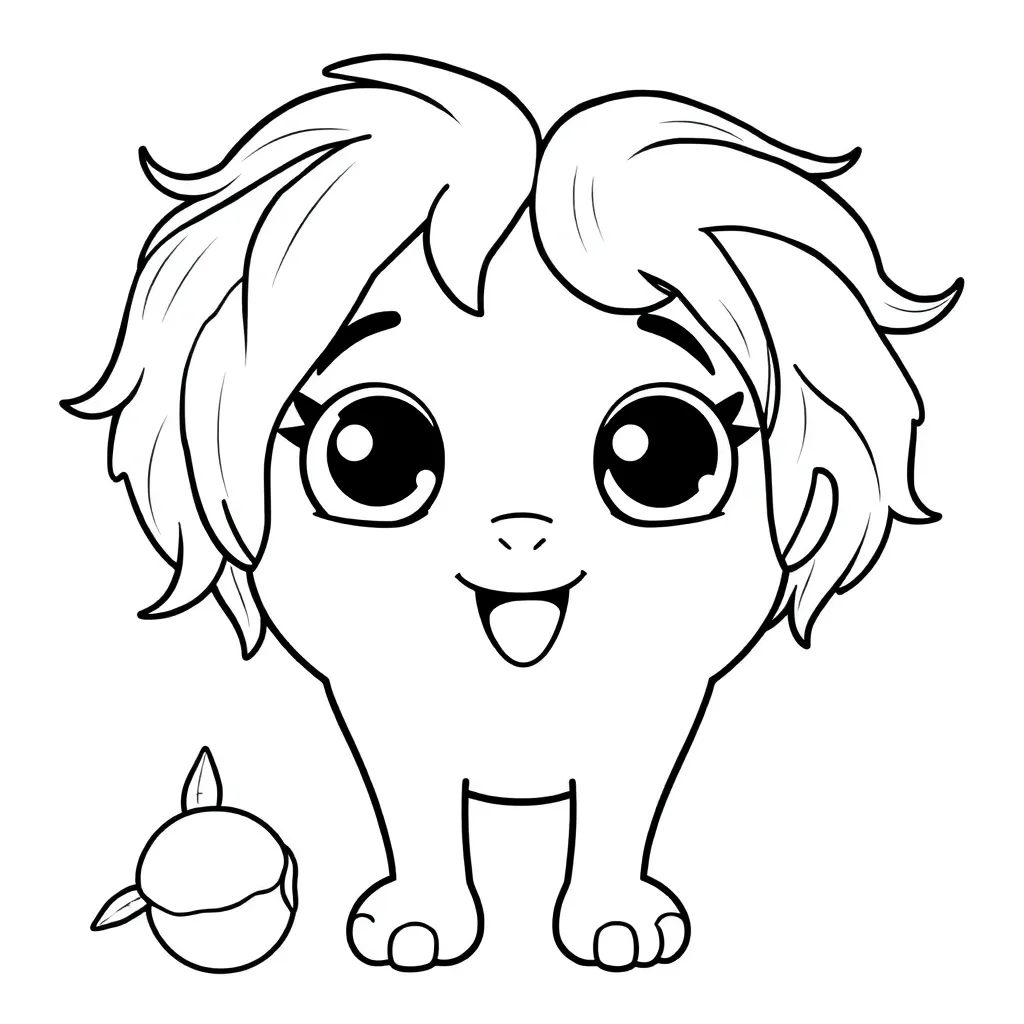 Feuille de coloriage pour enfants