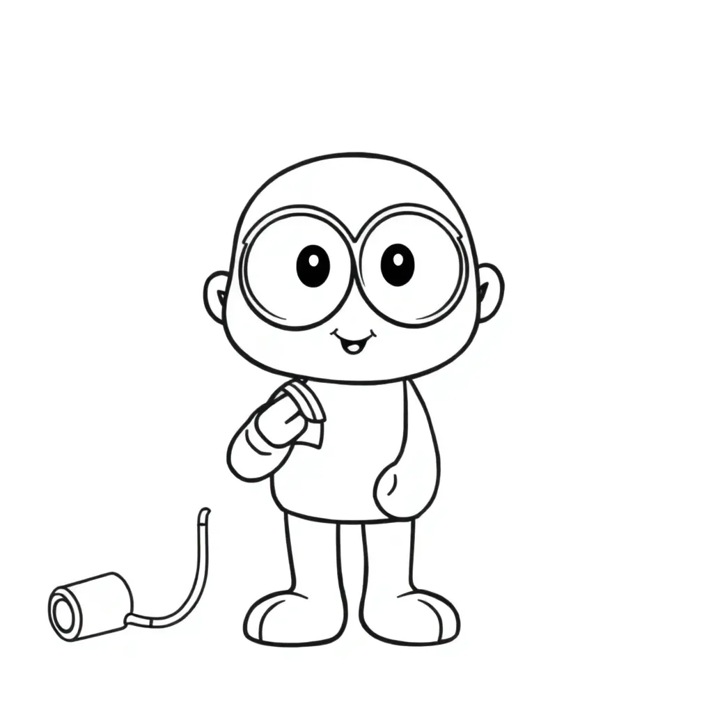 Feuille de coloriage pour enfants