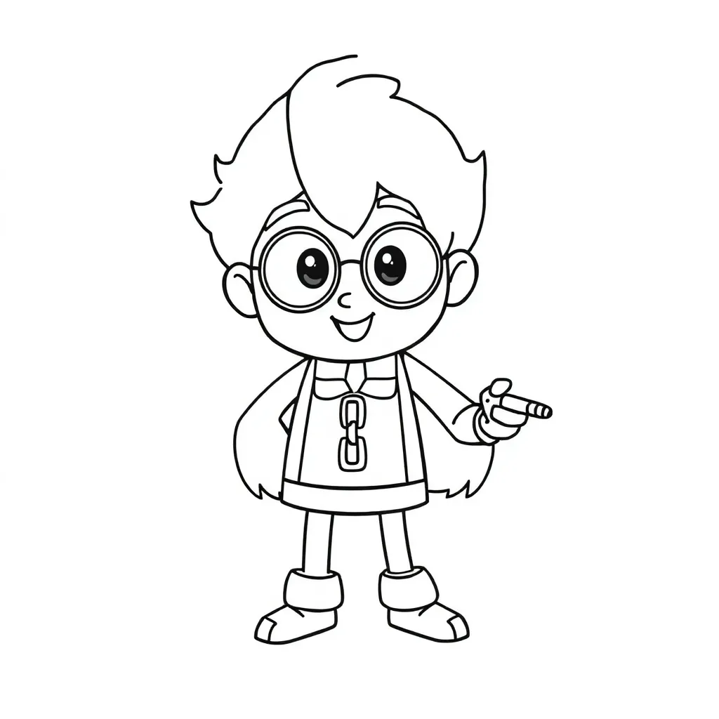 Feuille de coloriage pour enfants