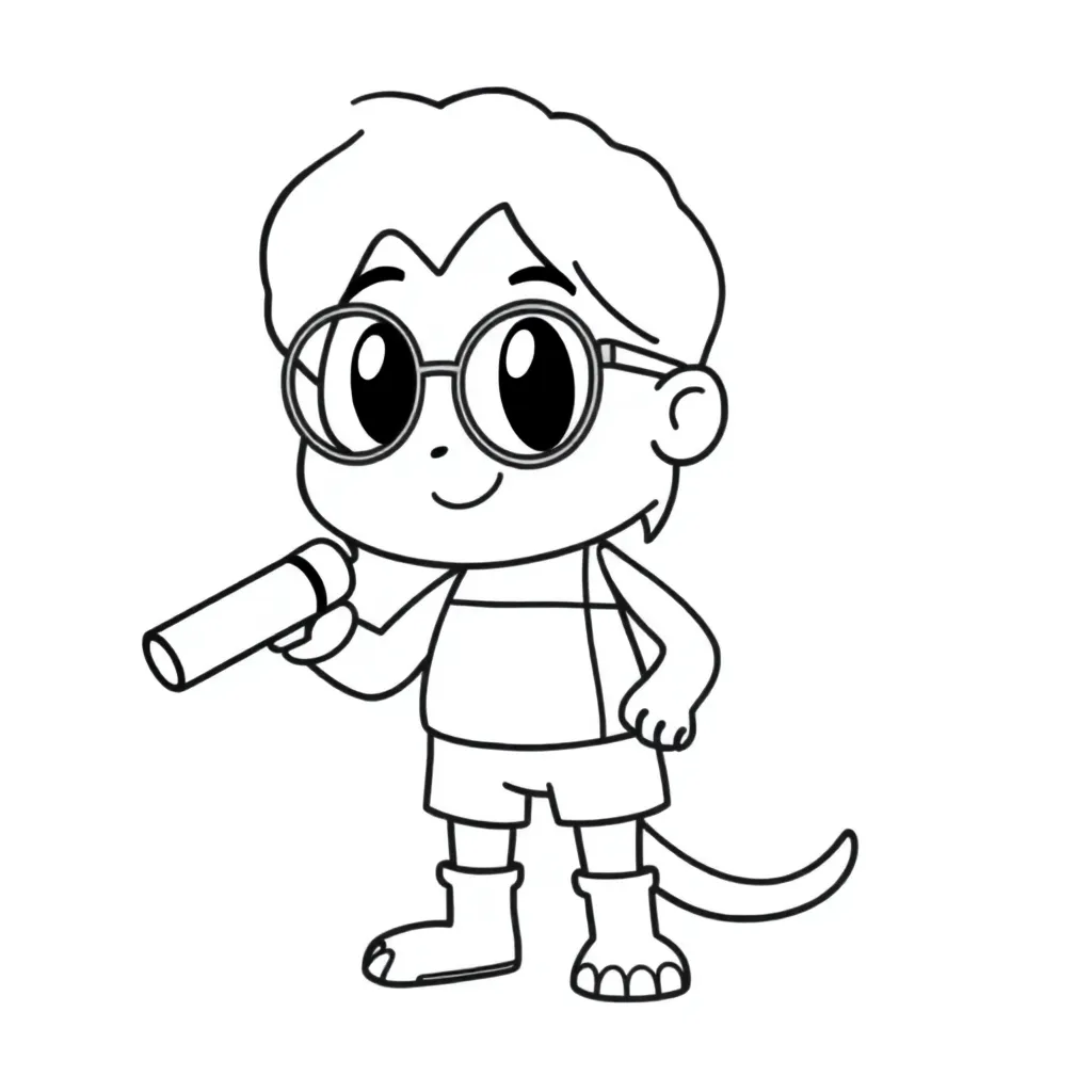 Feuille de coloriage pour enfants