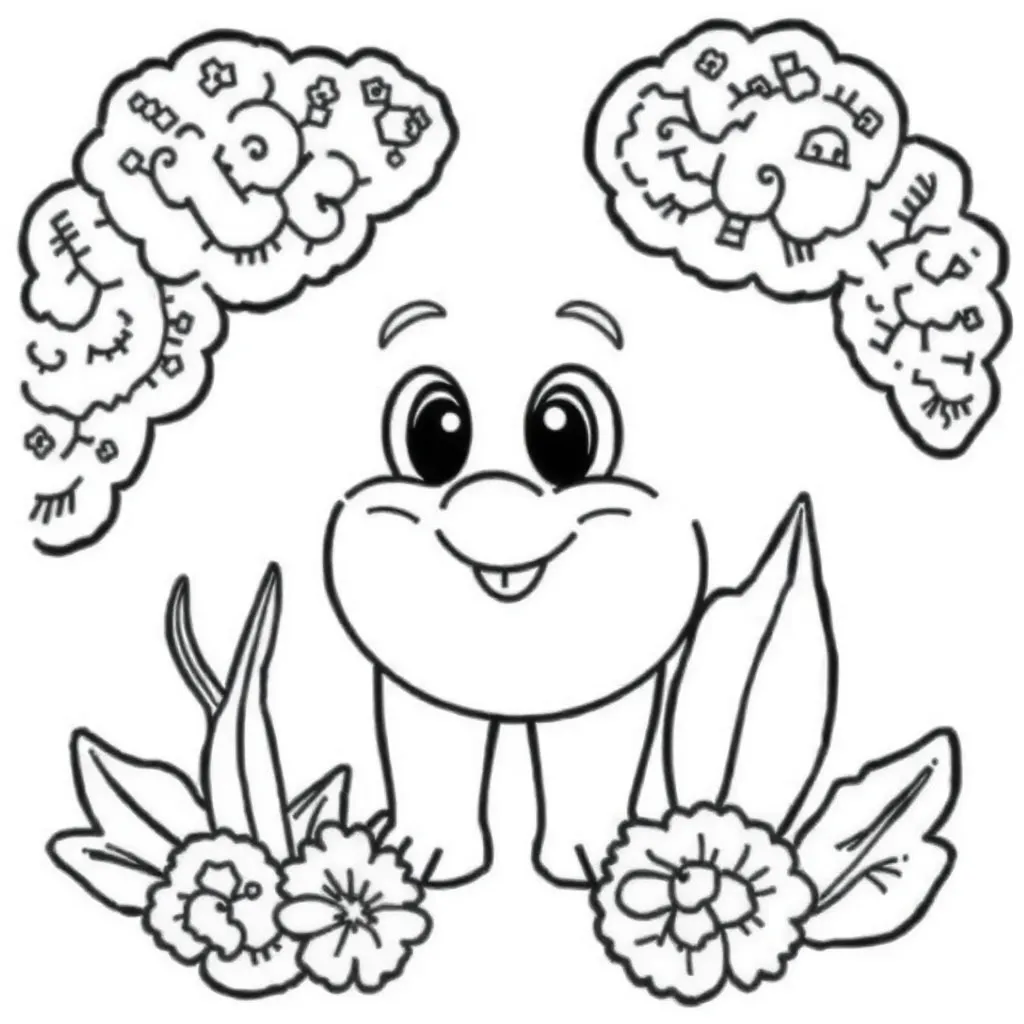 Feuille de coloriage pour enfants