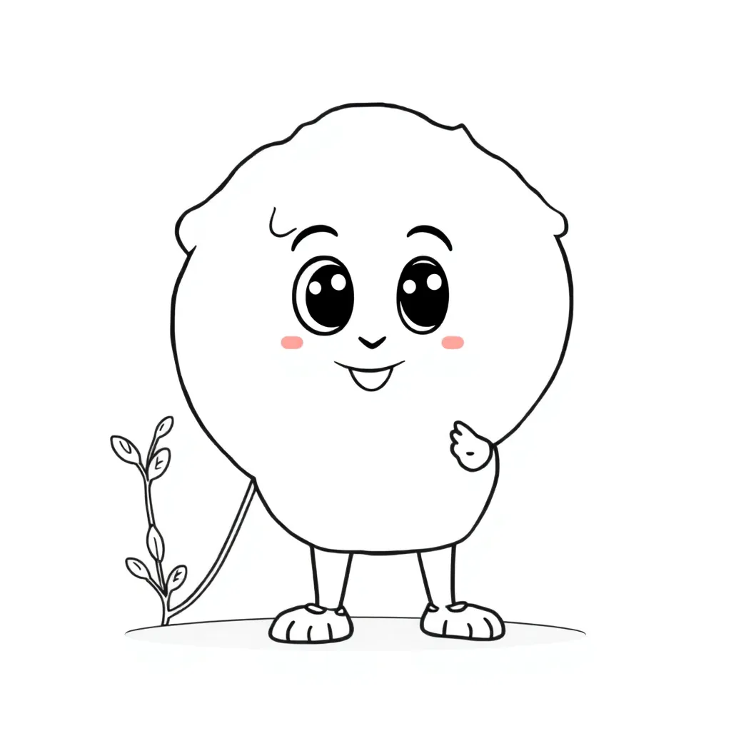 Feuille de coloriage pour enfants