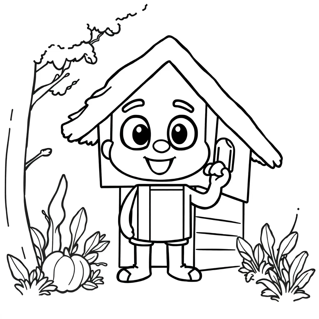 Feuille de coloriage pour enfants