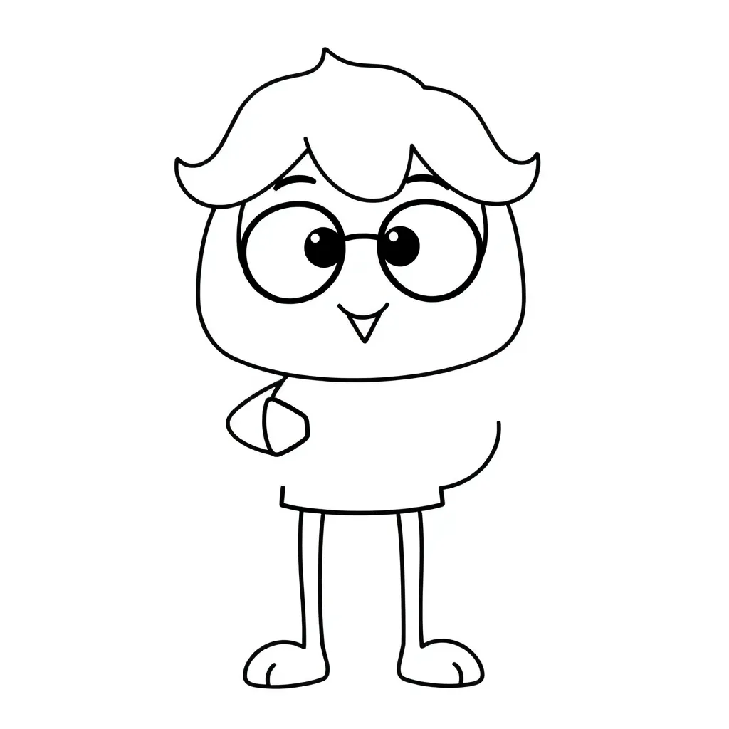 Feuille de coloriage pour enfants