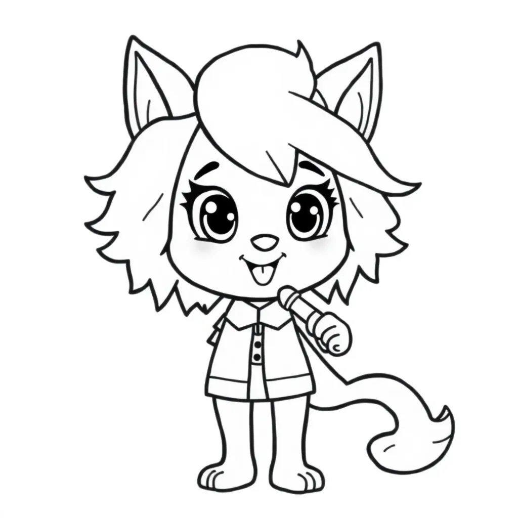 Feuille de coloriage pour enfants