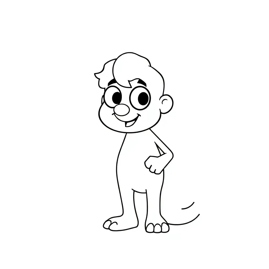 Feuille de coloriage pour enfants