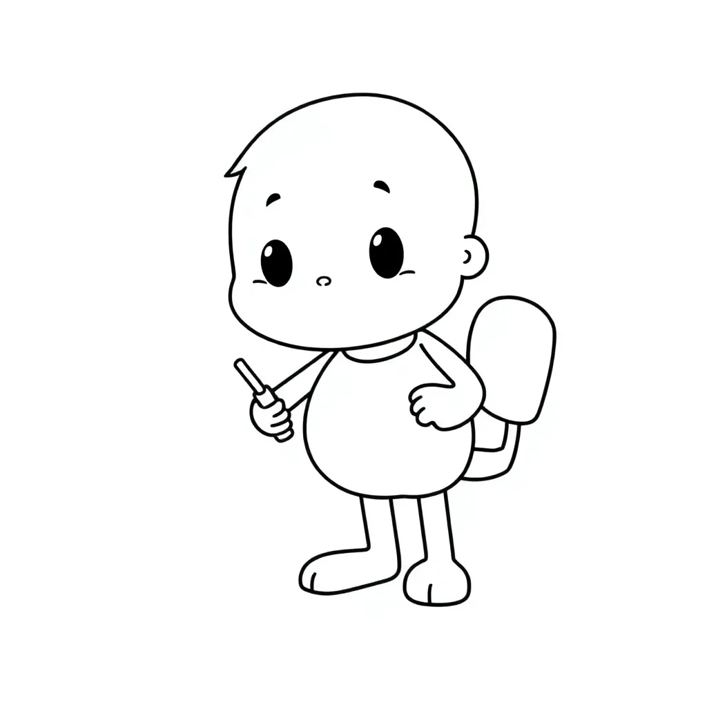 Feuille de coloriage pour enfants