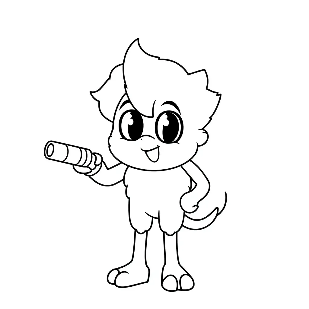 Feuille de coloriage pour enfants