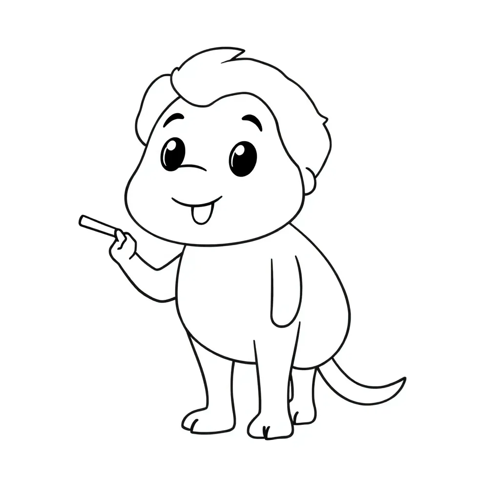 Feuille de coloriage pour enfants