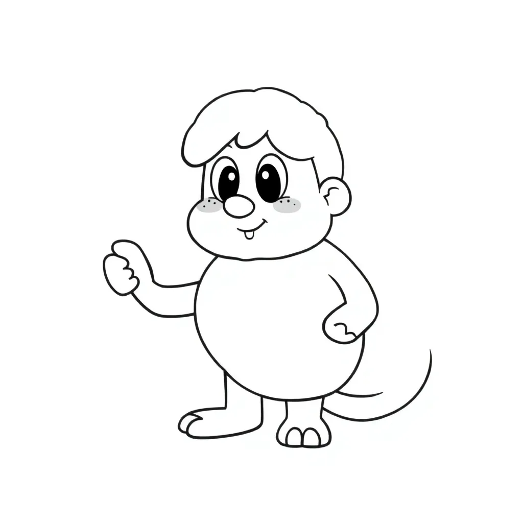 Feuille de coloriage pour enfants