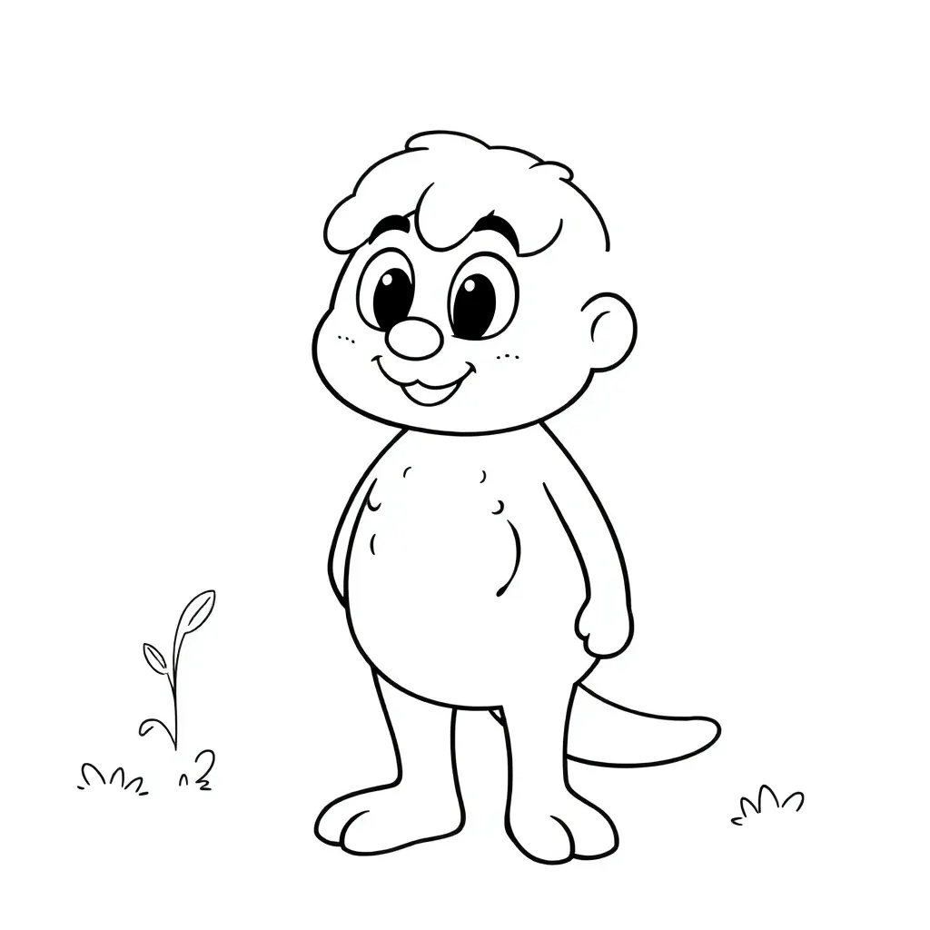 Feuille de coloriage pour enfants