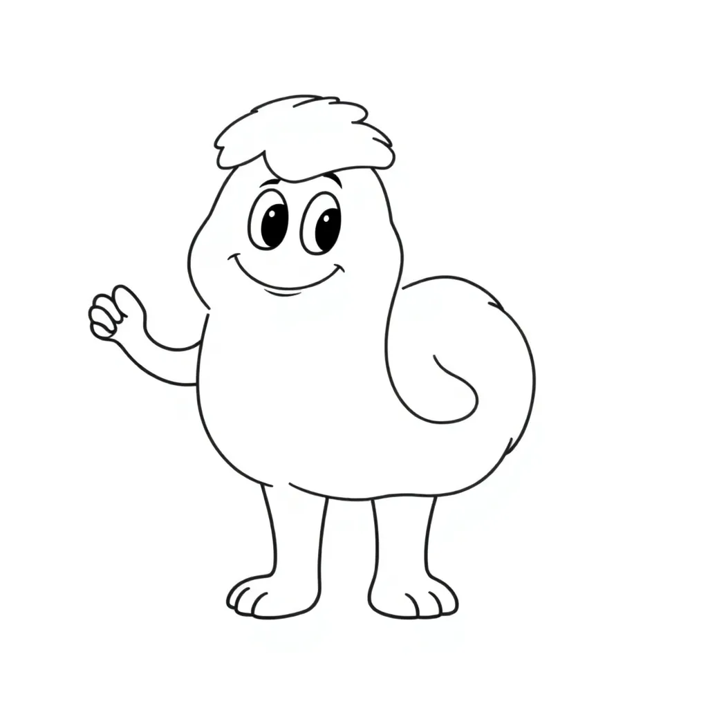 Feuille de coloriage pour enfants