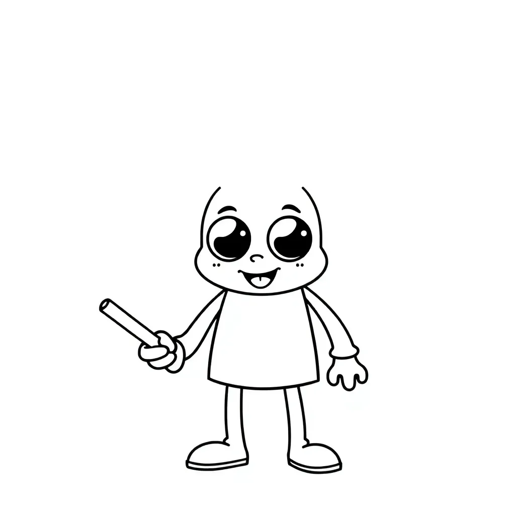 Feuille de coloriage pour enfants