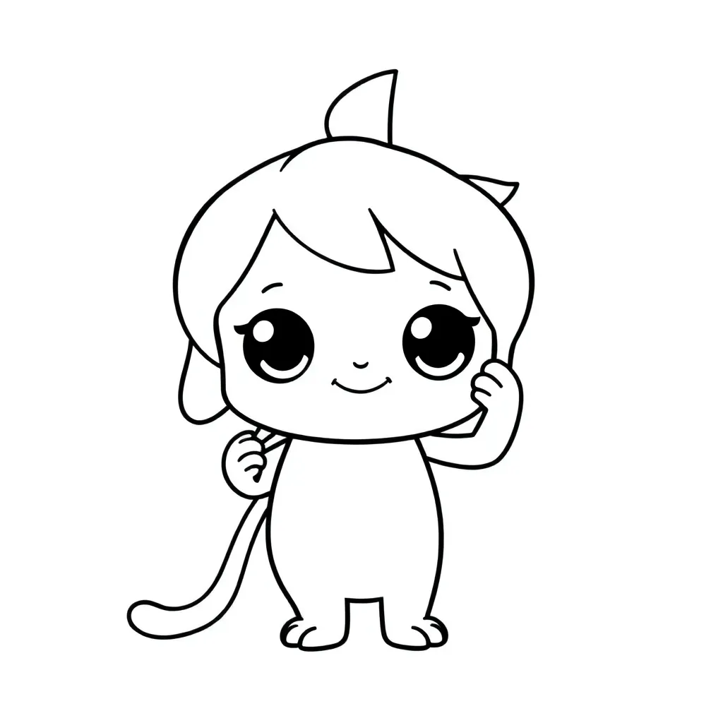 Feuille de coloriage pour enfants