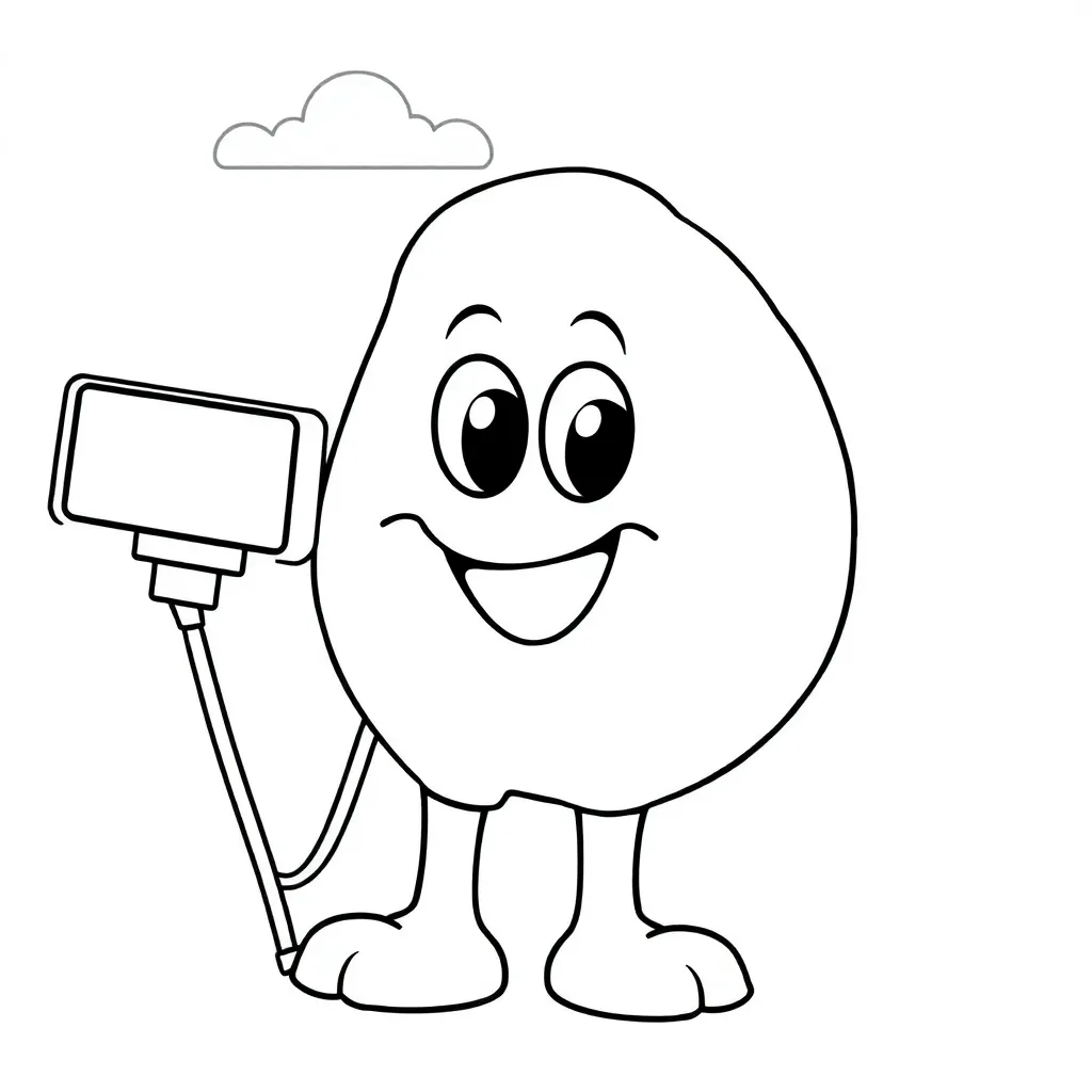 Feuille de coloriage pour enfants