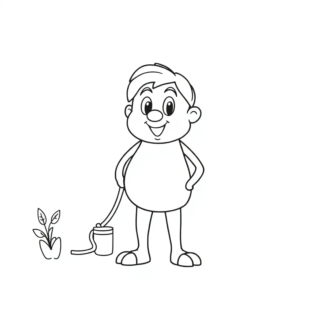 coloring page for children