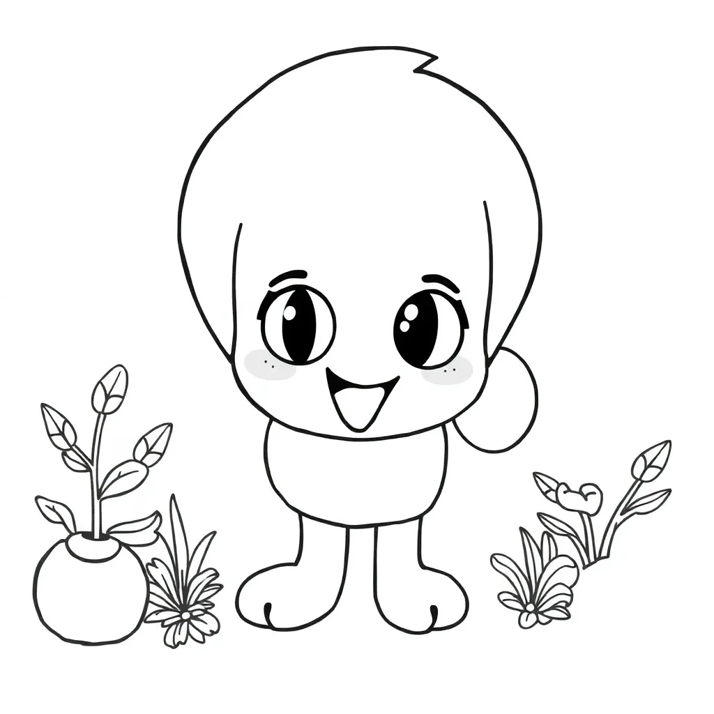 coloring page for children