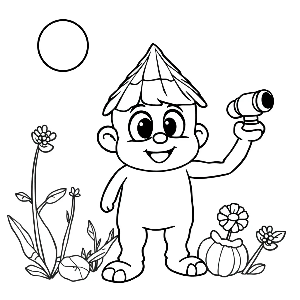 coloring page for children