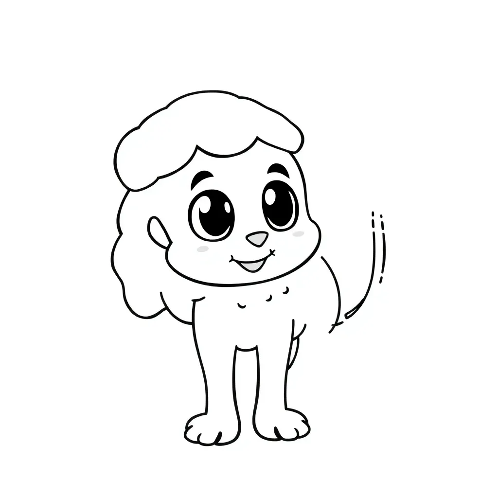 coloring page for children