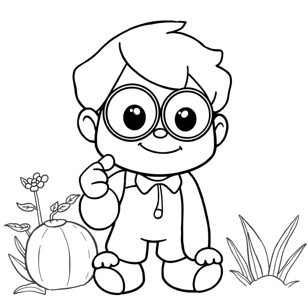 coloring page for children