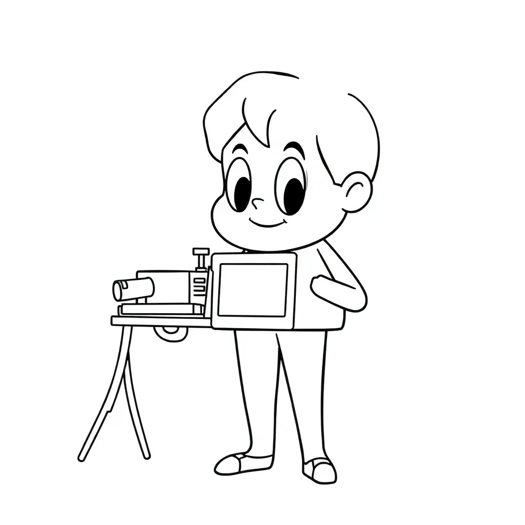 coloring page for children