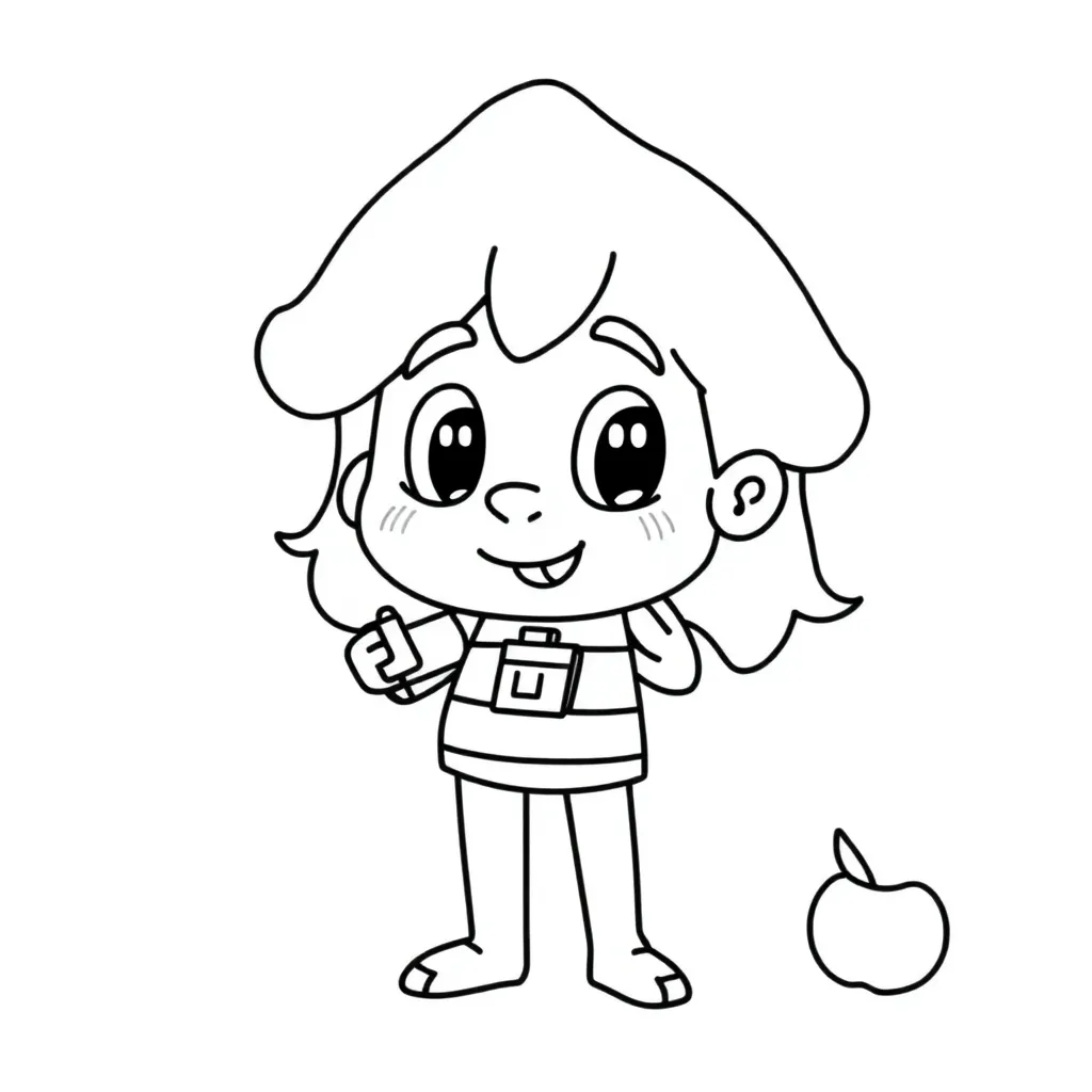 coloring page for children