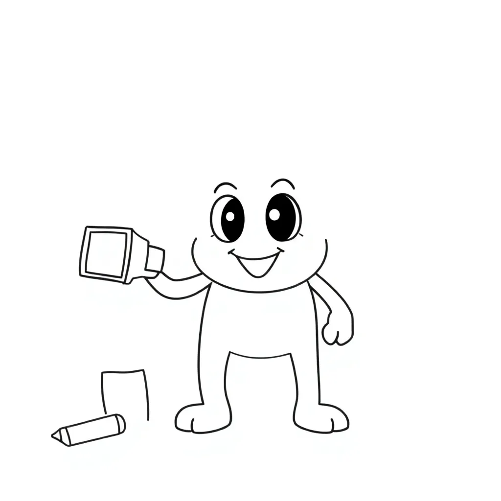 coloring page for children