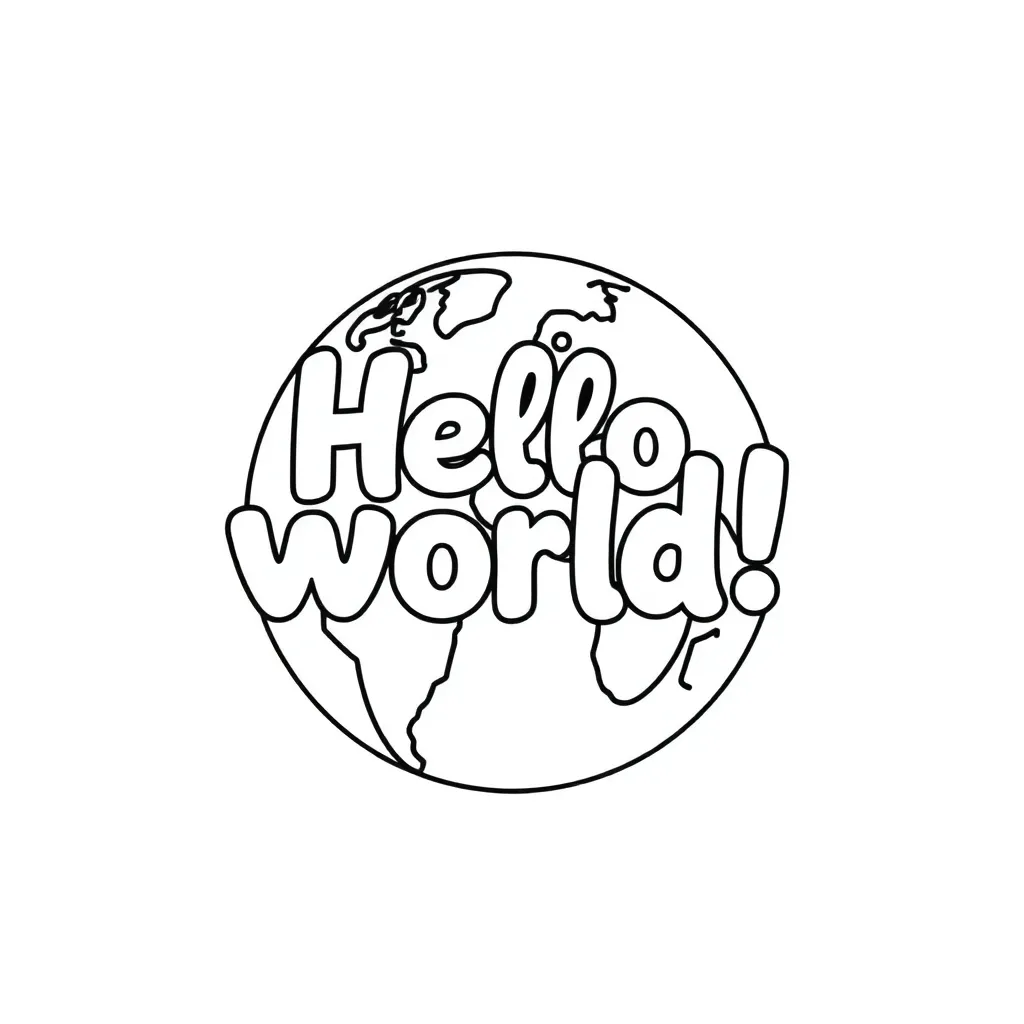 coloring page for children