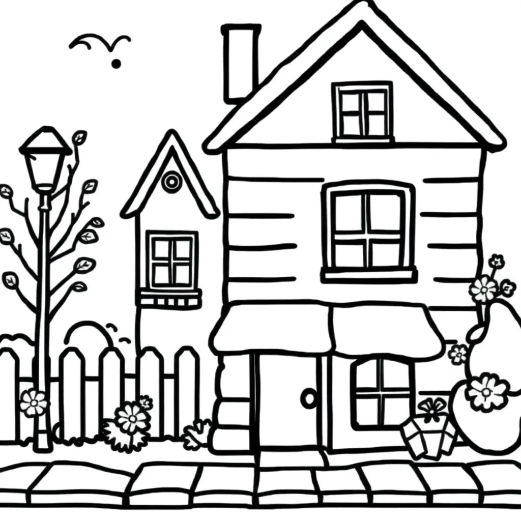 coloring page for children