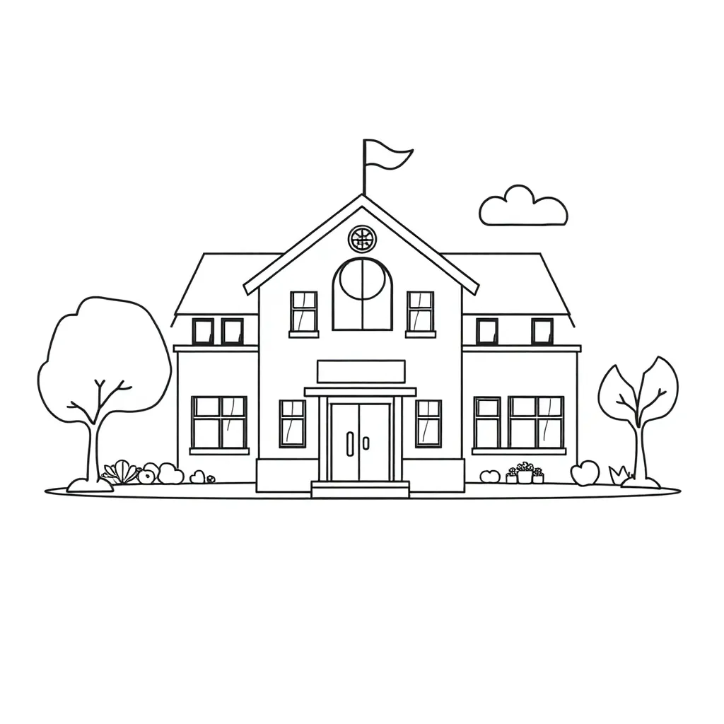 coloring page for children