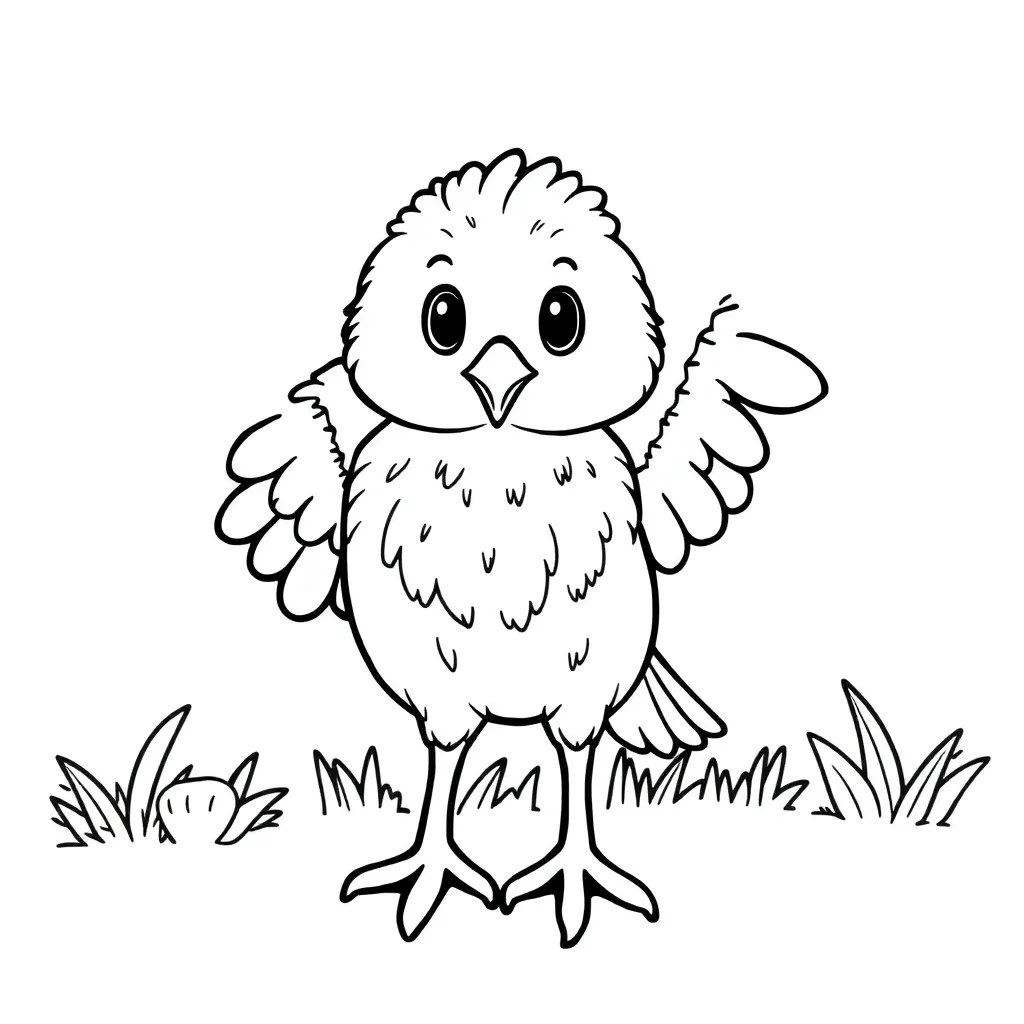 Kleurplaat Leeuwengezin coloring page for children