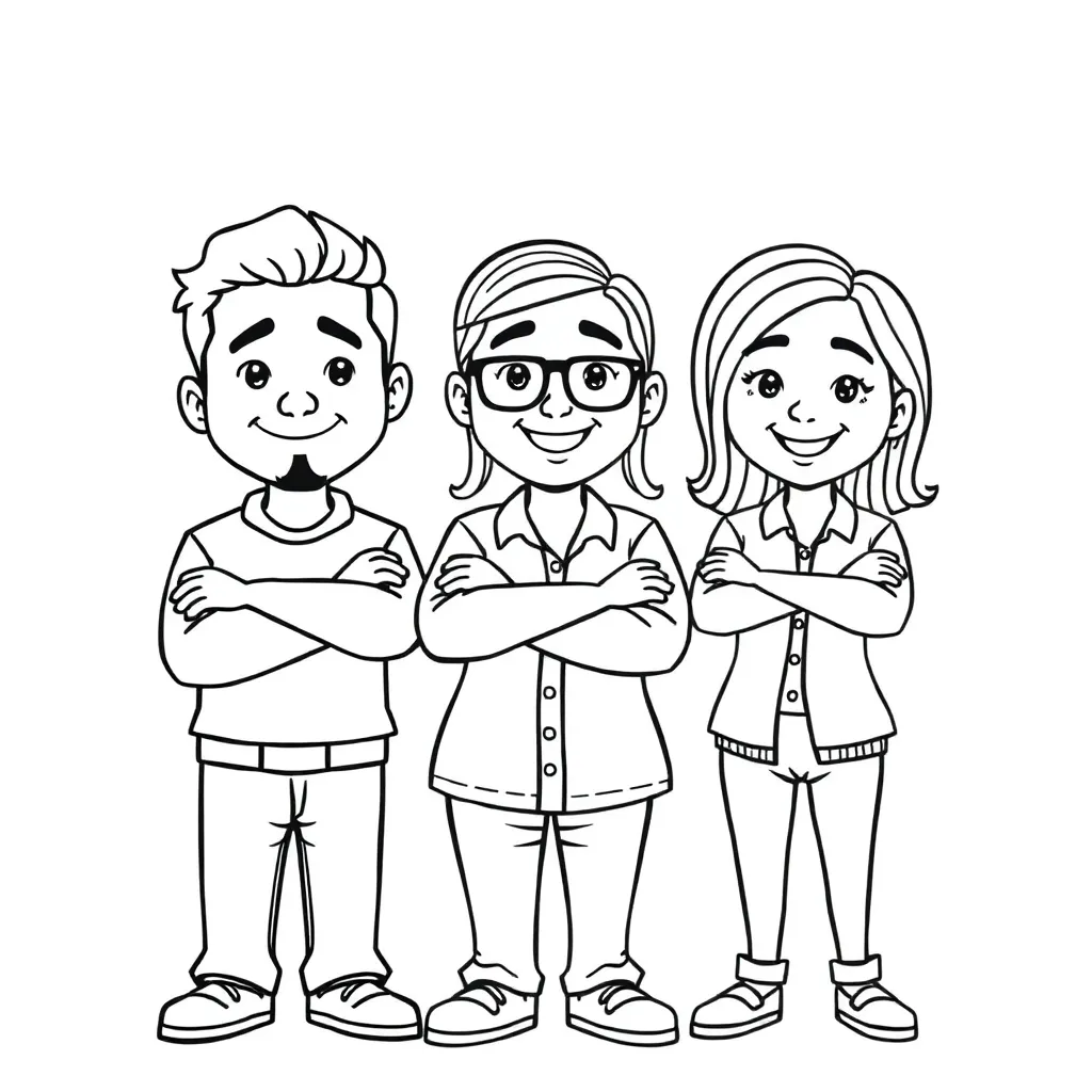 Plantilla para colorear para niños