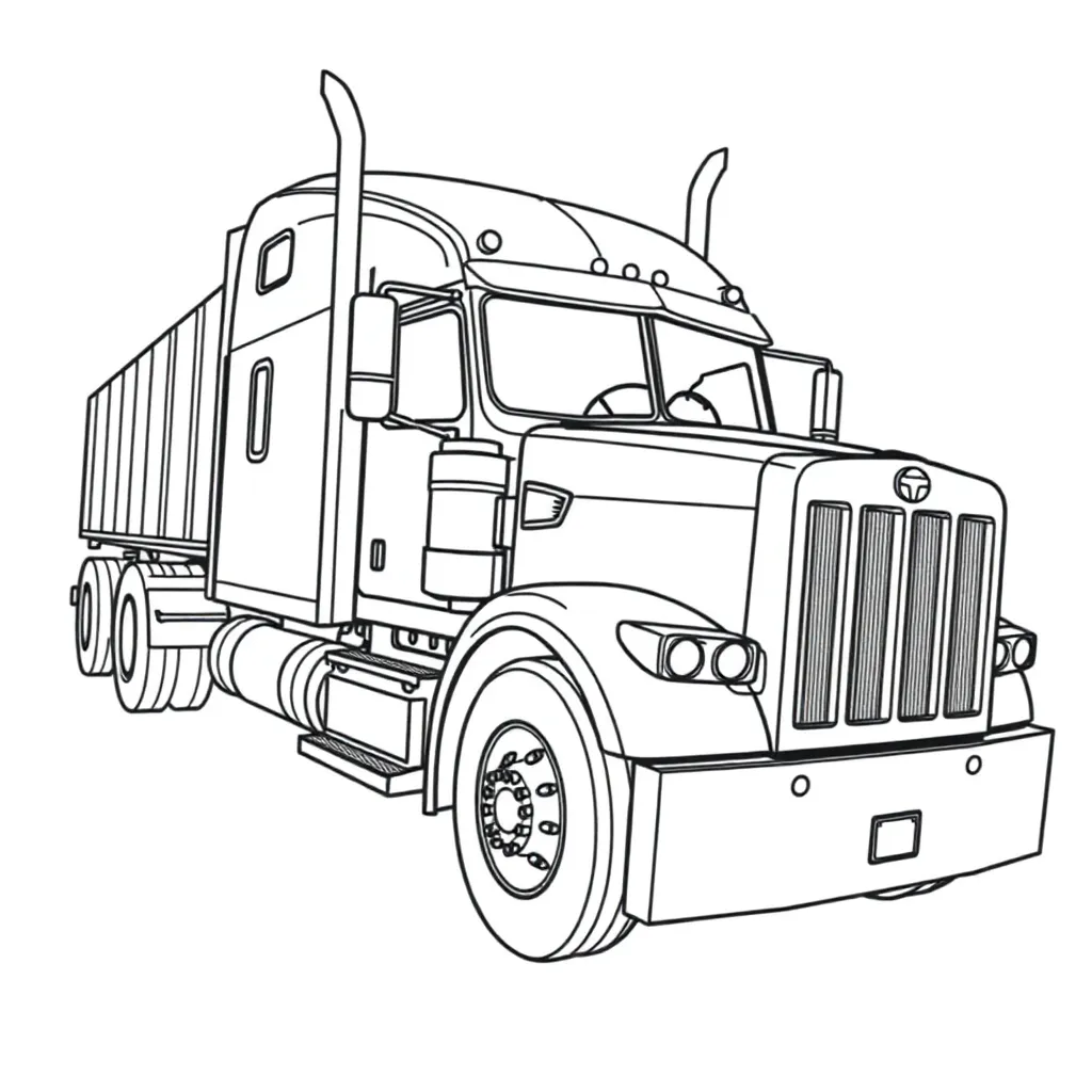 Plantilla para colorear para niños