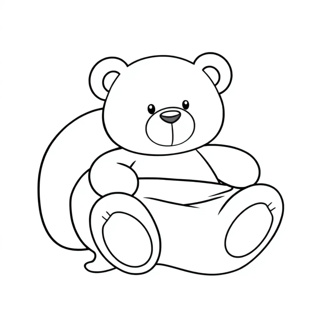 cozi kleurplaat voor kinderen