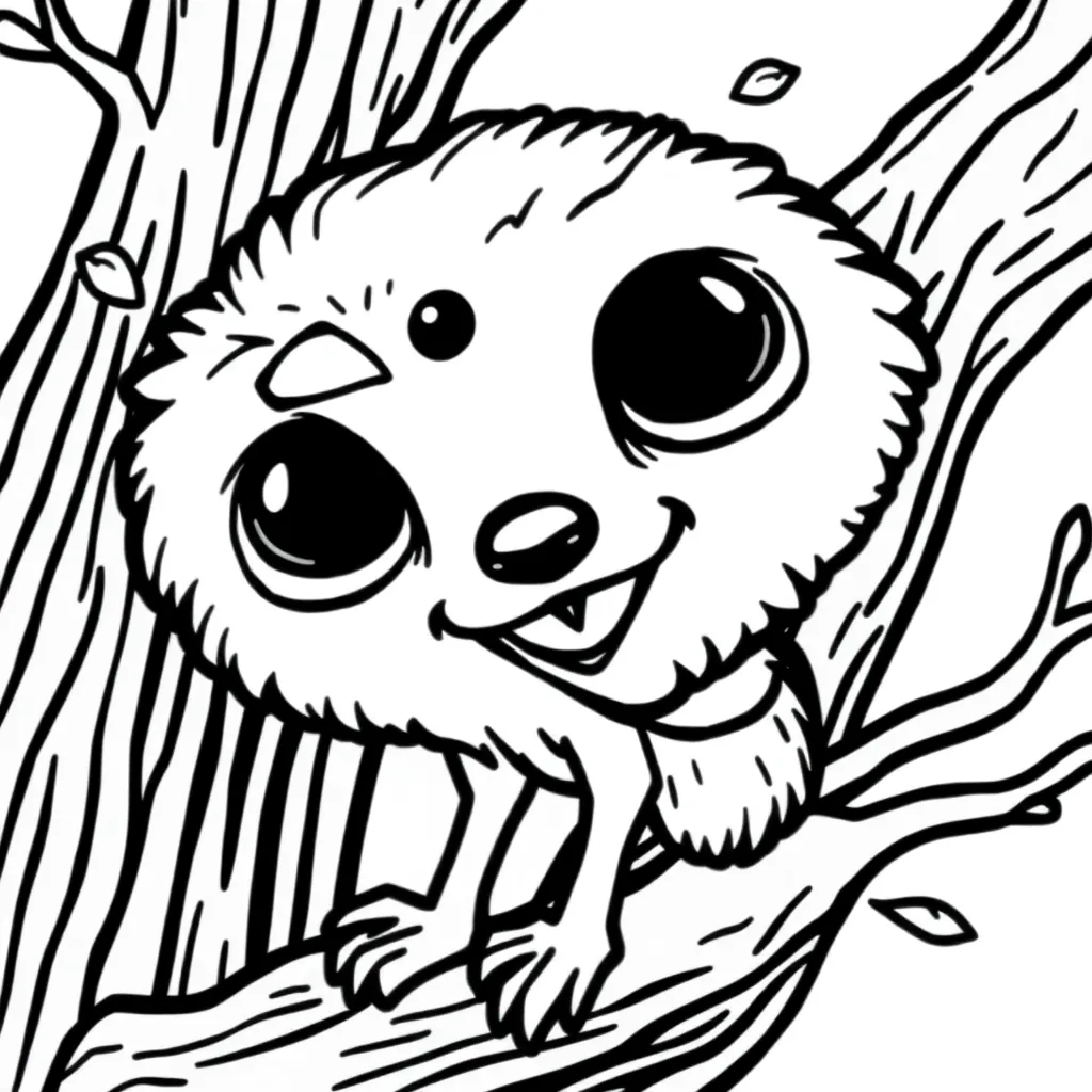 Koe Boerderij Dieren Schattig Landelijk coloring page for children