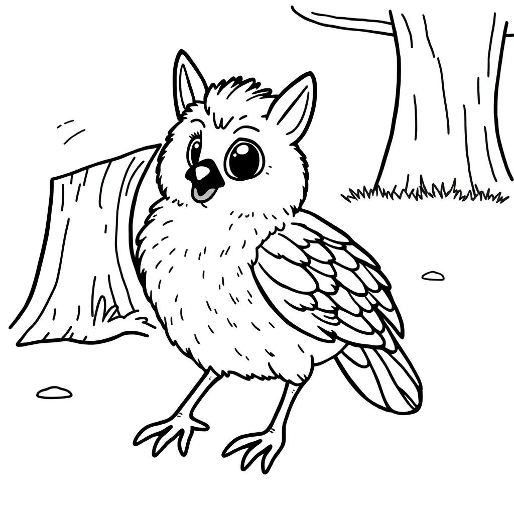 Koe Boerderij Schattig Dieren Landelijk coloring page for children