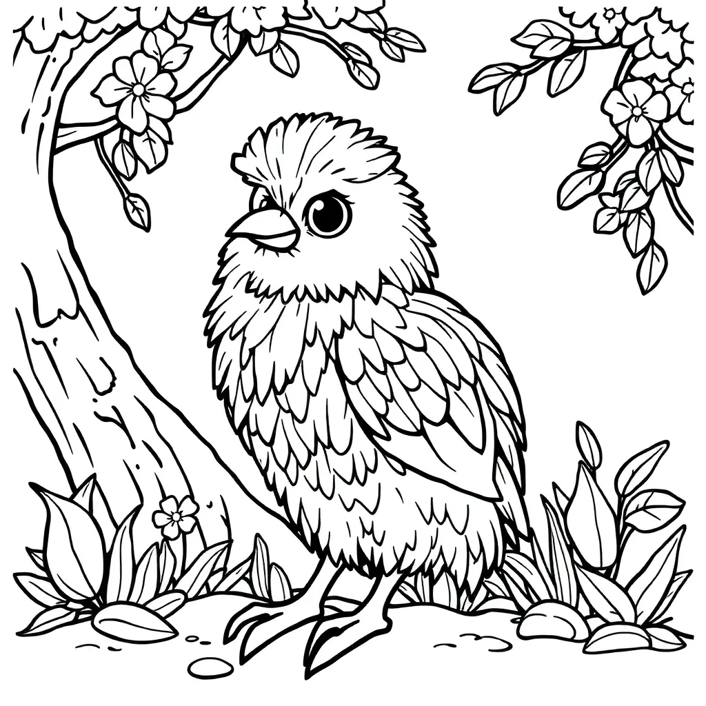 Koe Boerderij Schattig Dieren Landelijk coloring page for children