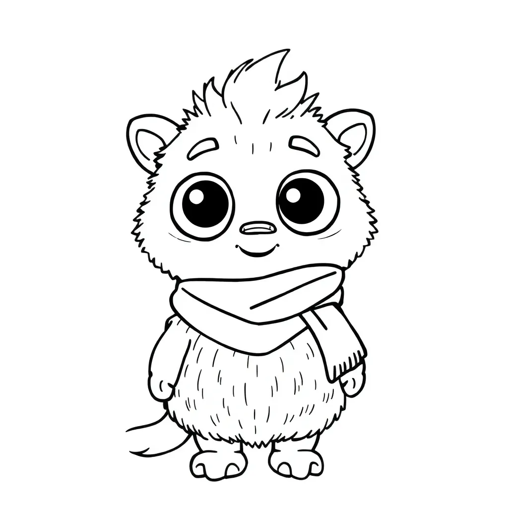 Plantilla para colorear para niños