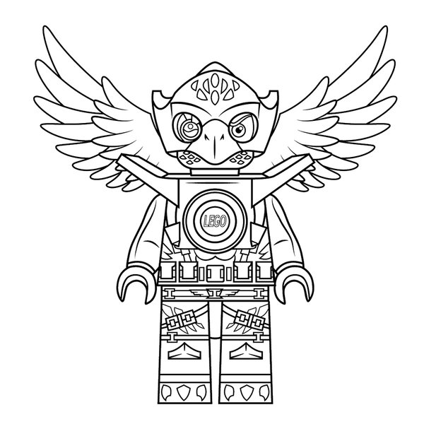 Lego Chima coloring page for children