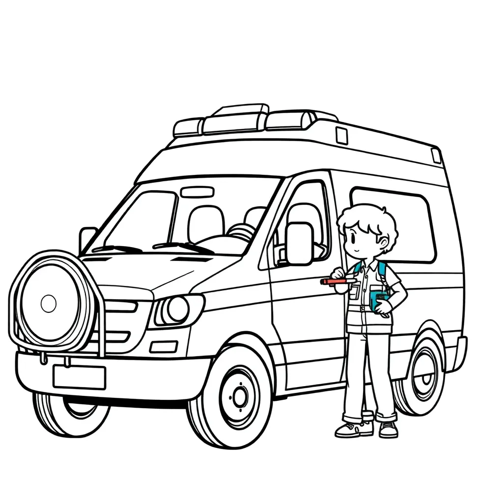 Lego City Kleurplaten coloring page for children