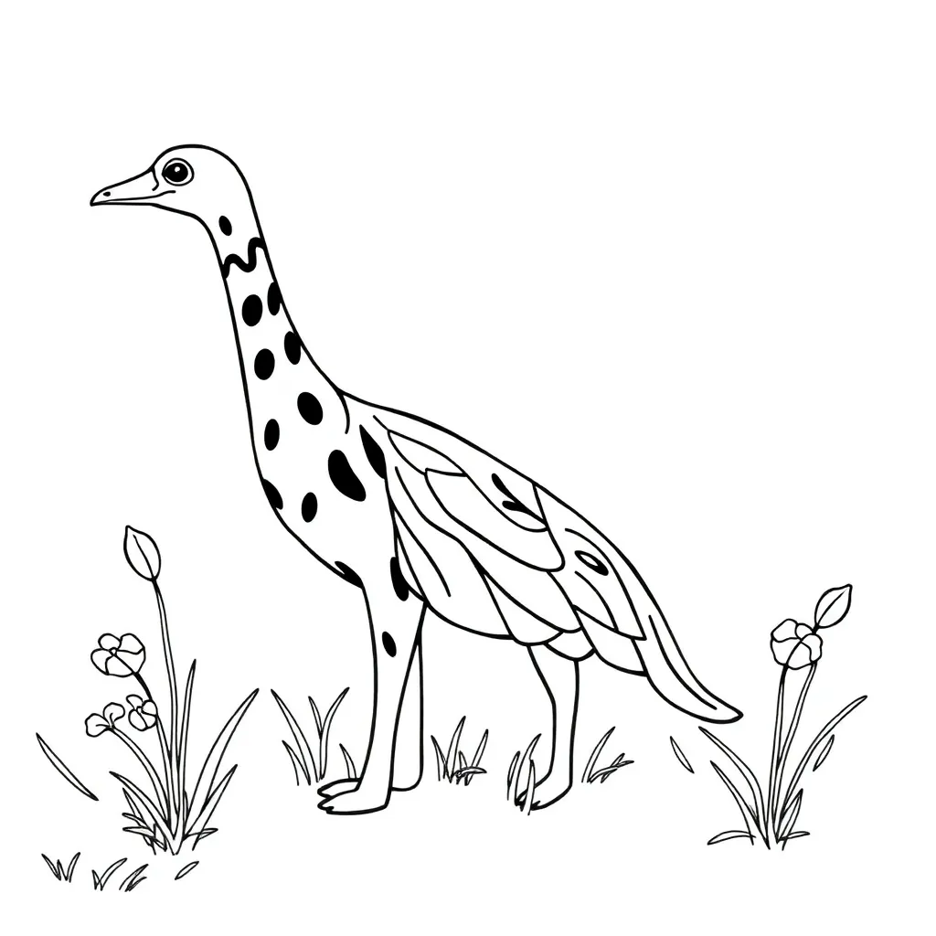 Lente Bloemen Natuur Seizoen Creatief coloring page for children