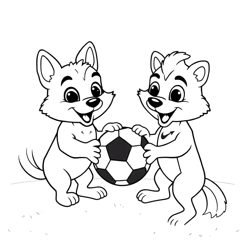 Leuk Voor Kids Sport Voetbal Kleurplaten Fc Barcelona Kleurplaat Printen coloring page for children