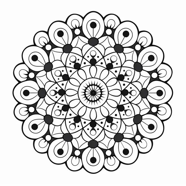 Mandala 26 coloring page for children