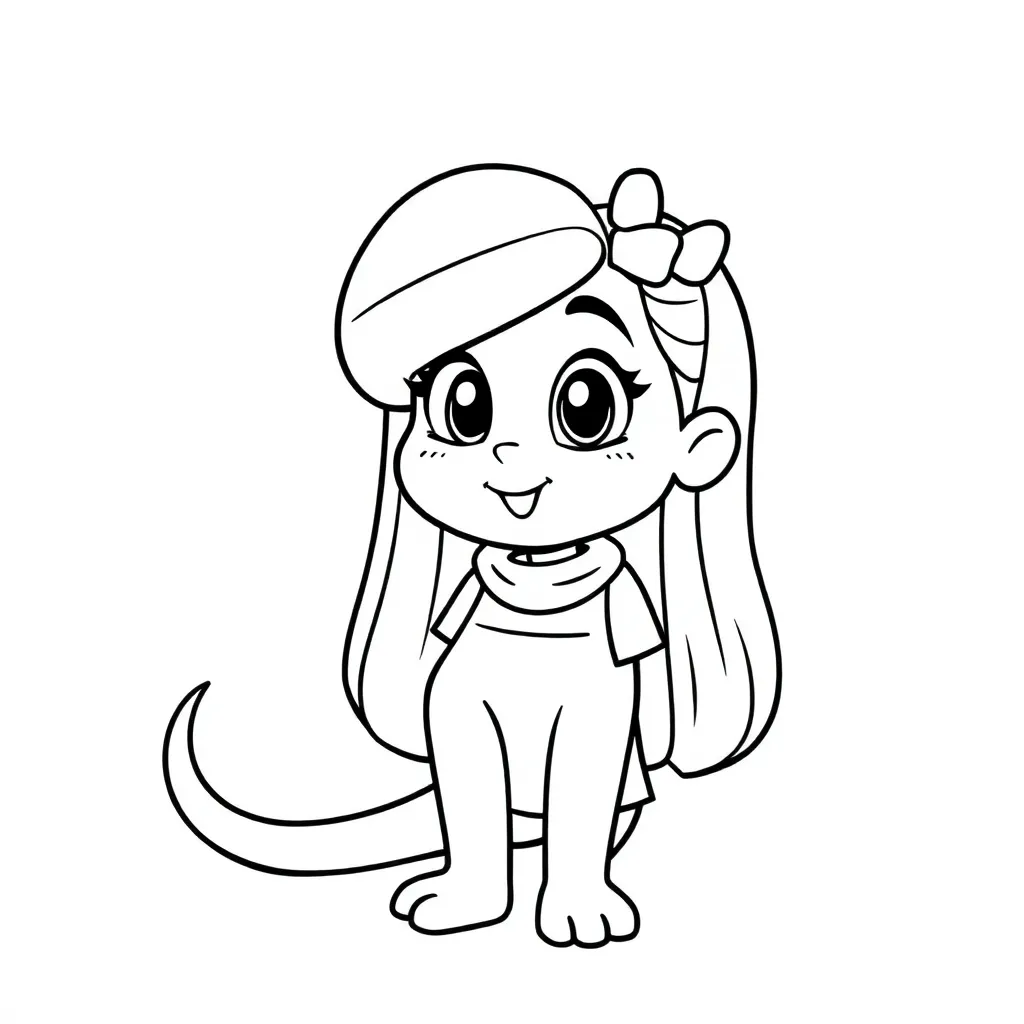 Feuille de coloriage pour enfants