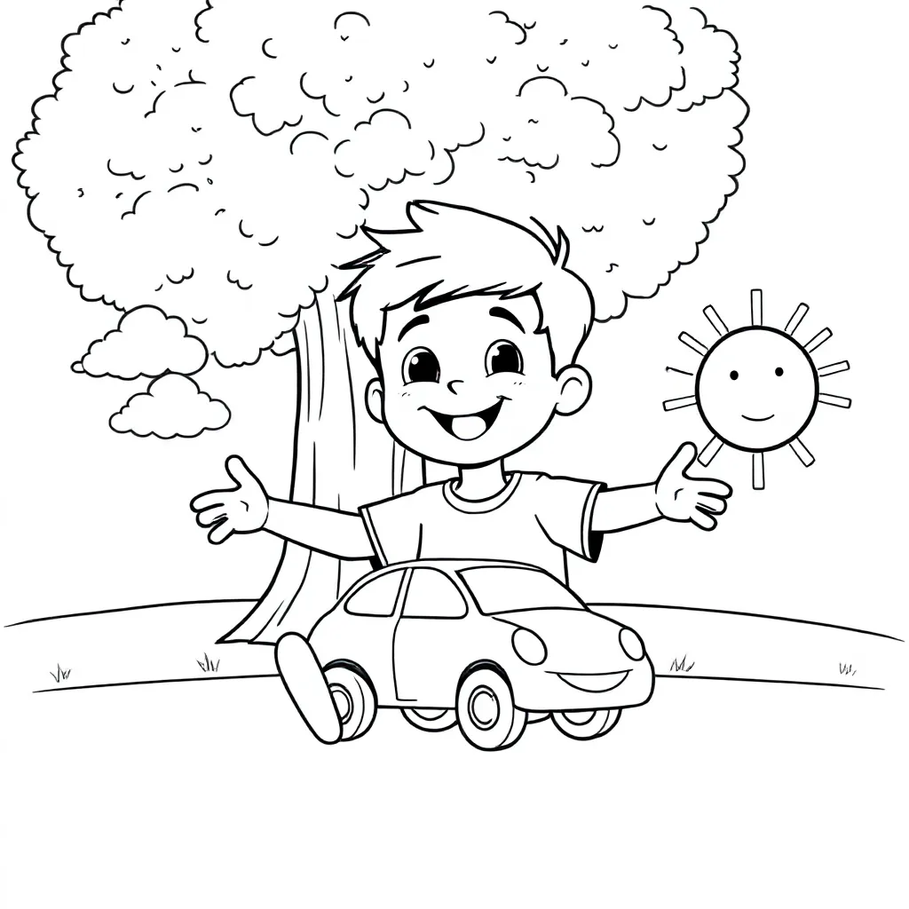 mateo coloring page for children