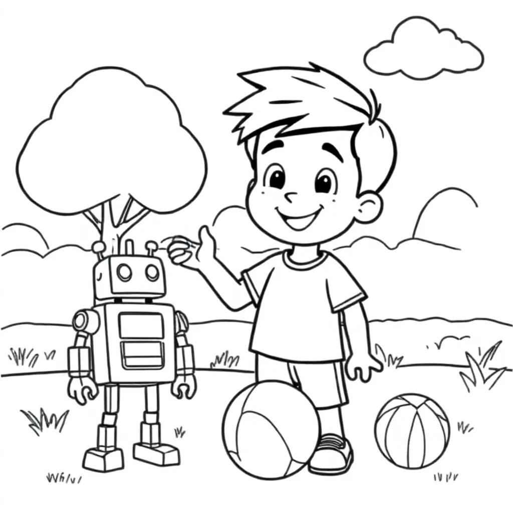 mateo coloring page for children