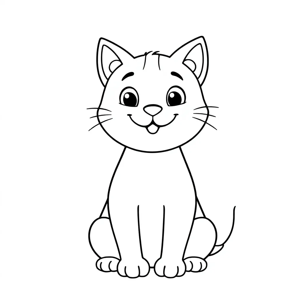 Mats coloring page for children