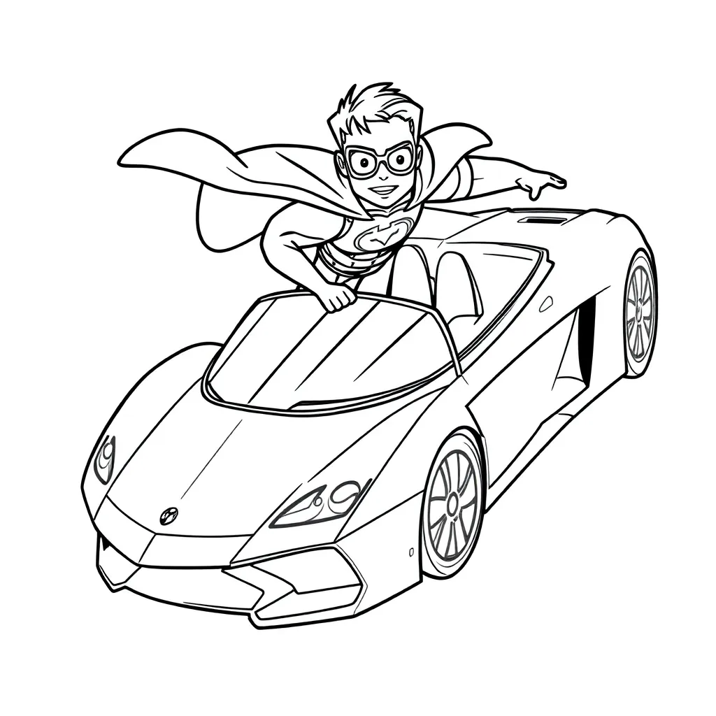 Plantilla para colorear para niños